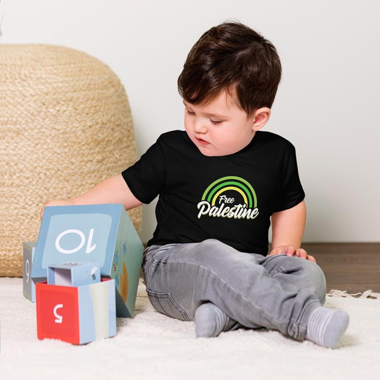 Camiseta Unisex Niños Free Palestine