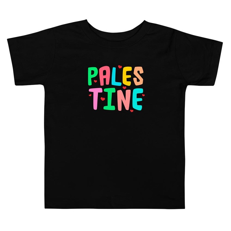 T-shirt para crianças da Palestina
