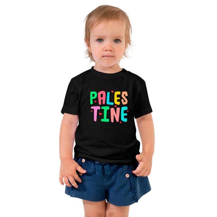 T-shirt para crianças da Palestina