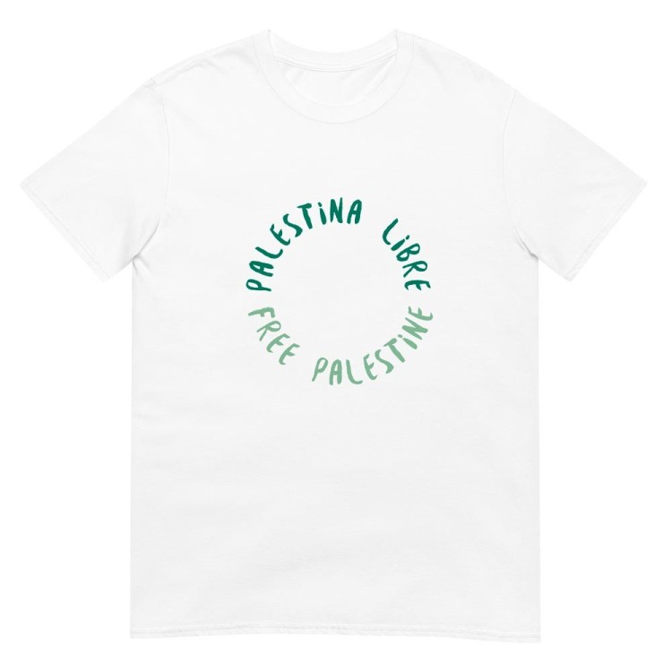 Women's short sleeve T-shirt PALESTINE