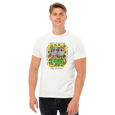 T-shirt Palestina Resiste à Ocupação