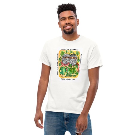 T-shirt Palestina Resiste à Ocupação