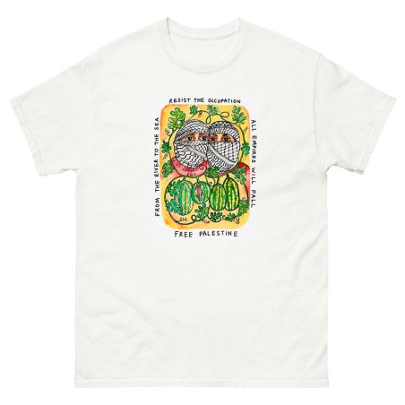 T-shirt Palestina Resiste à Ocupação