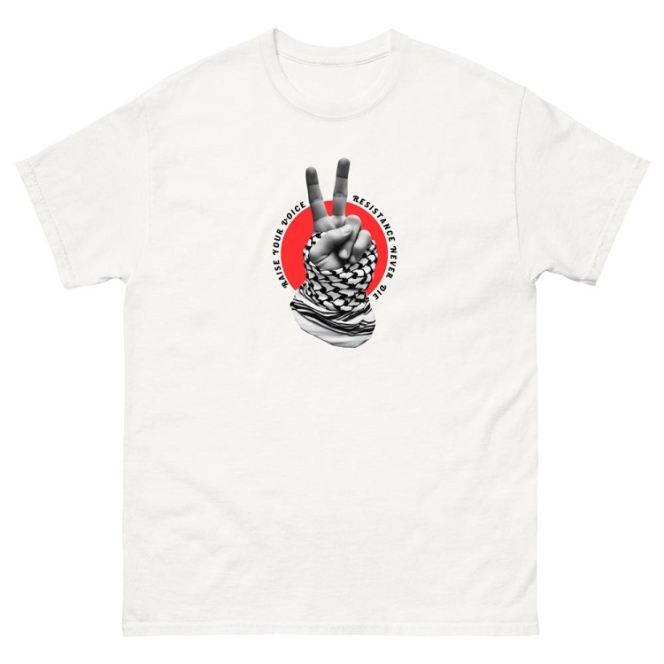 T-shirt "Palestine Resistance Never Die