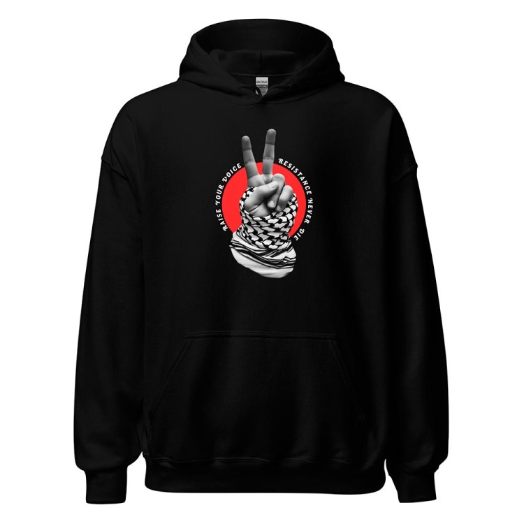 Sudadera Palestina Resistance Never Die