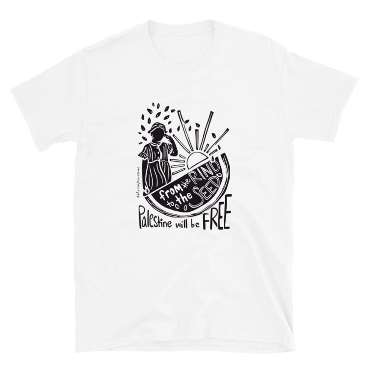 T-shirt palestinien Sharon
