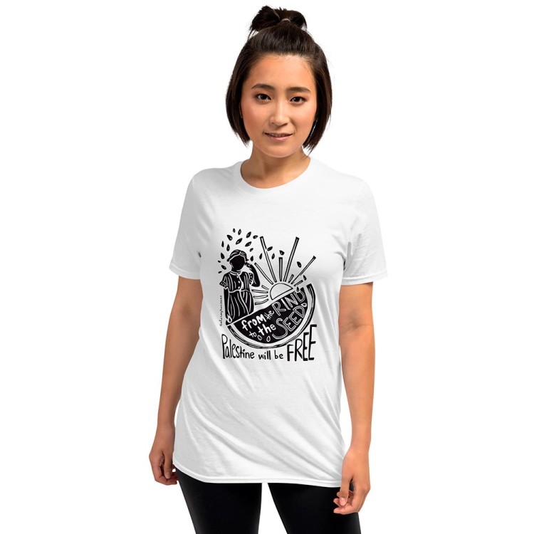 T-shirt palestinien Sharon