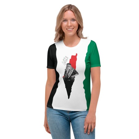 T-shirt para mulher Tradição da Palestina