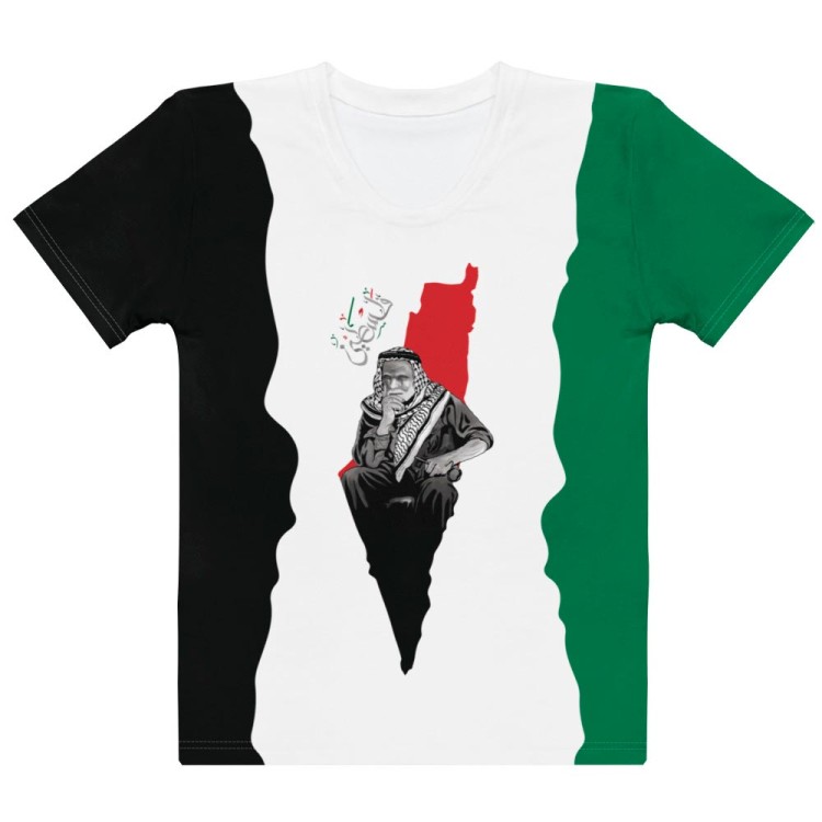 T-shirt para mulher Tradição da Palestina
