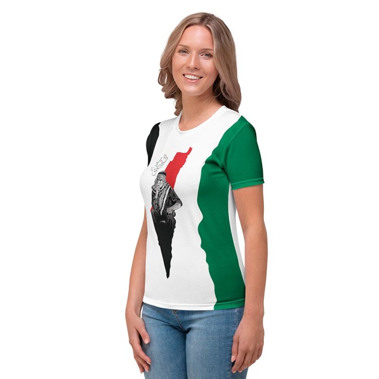 T-shirt para mulher Tradição da Palestina