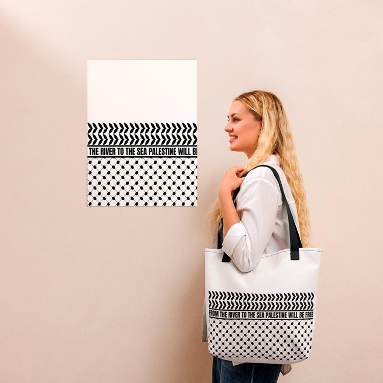 Tote Bag Kufiya Palestina