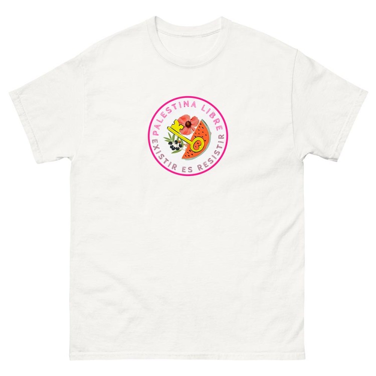 T-shirt de solidariedade com a Palestina Herrera