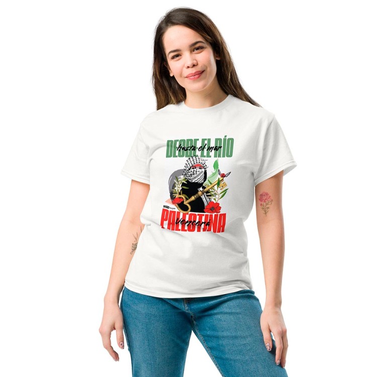 T-shirt Palestina Contraimagen