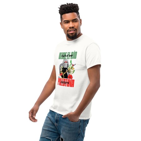 T-shirt Palestine Contraimagen
