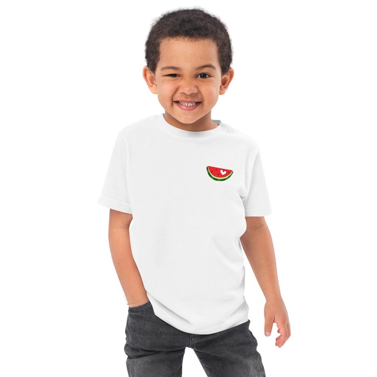 T-shirt para criança Melancia Palestina