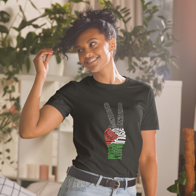 T-Shirt unisexo Palestina Vitória