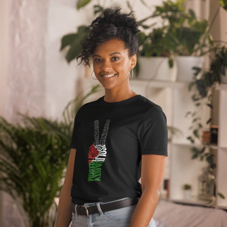 T-Shirt unisexo Palestina Vitória