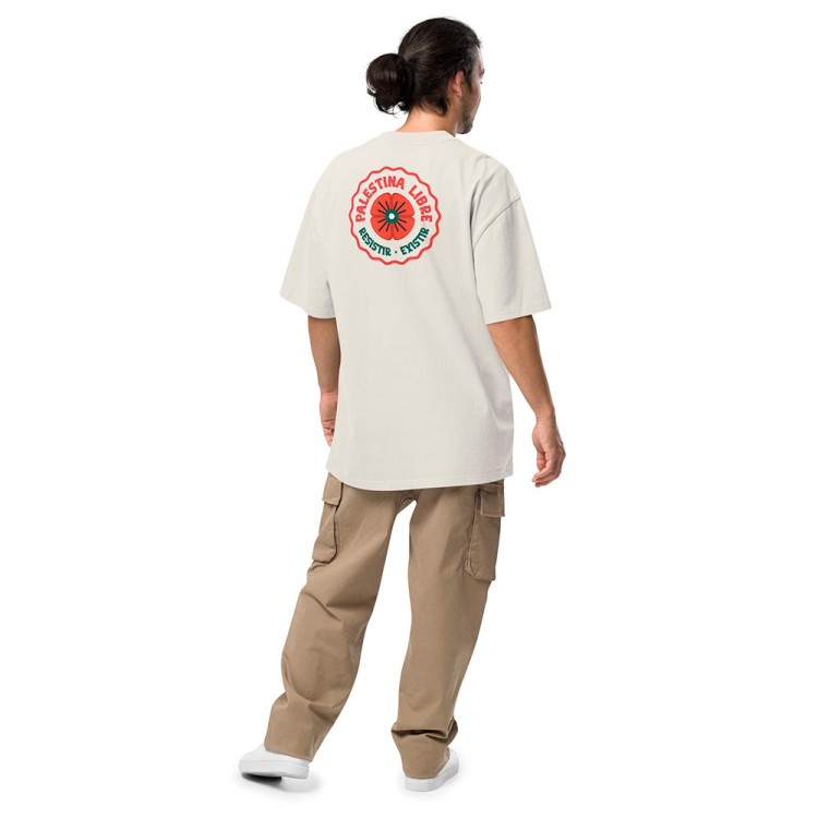 T-shirt surdimensionné Palestine