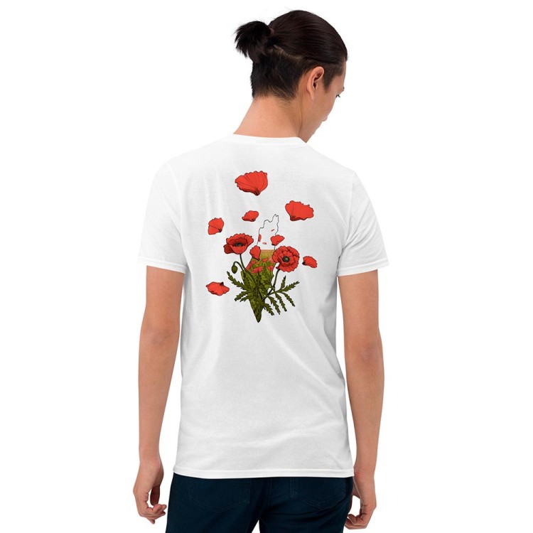 Camiseta de Solidariedade Palestina da Cecilia