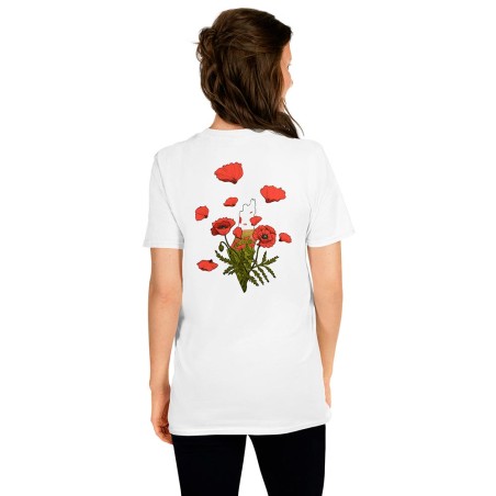 Camiseta de Solidariedade Palestina da Cecilia