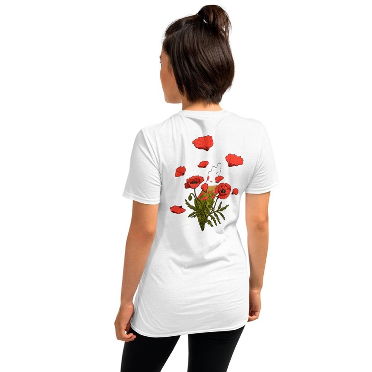 Camiseta de Solidariedade Palestina da Cecilia