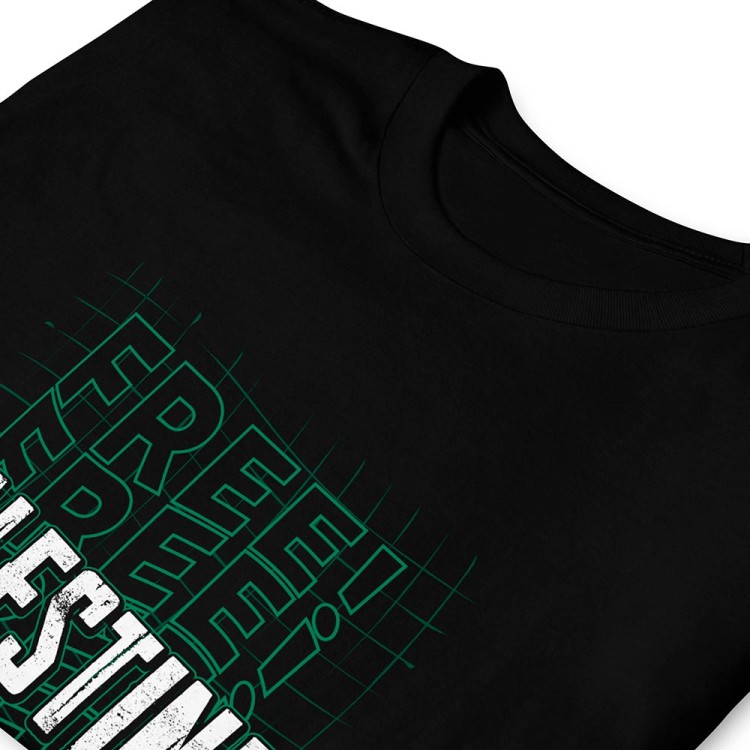 T-shirt feminina Free Palestine