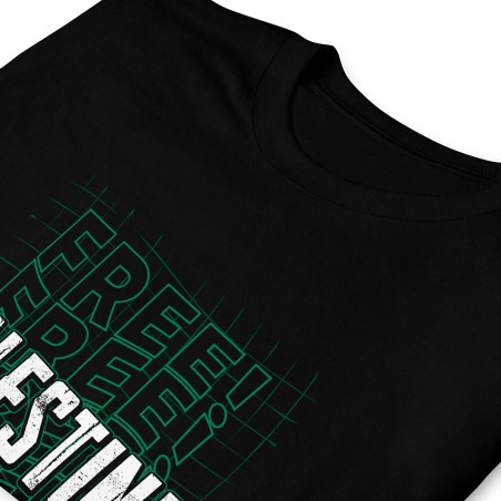 T-shirt feminina Free Palestine