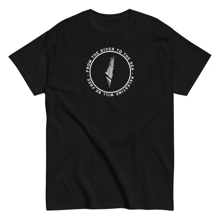 T-shirt Palestine - Du fleuve à la mer