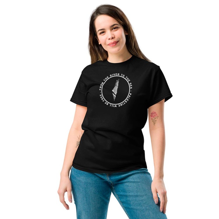 T-shirt Palestine - Du fleuve à la mer