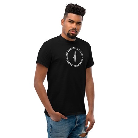 T-shirt Palestina Do Rio ao Mar