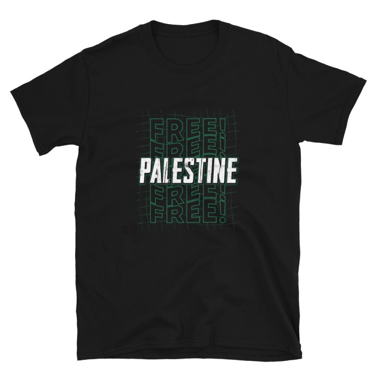 T-shirt feminina Free Palestine