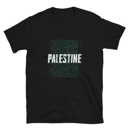 T-shirt feminina Free Palestine