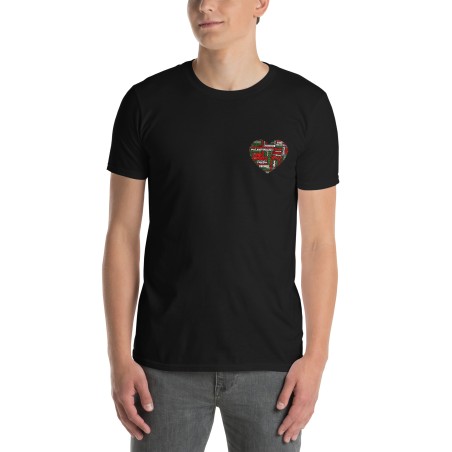 T-shirt unisexo Love Palestine 2
