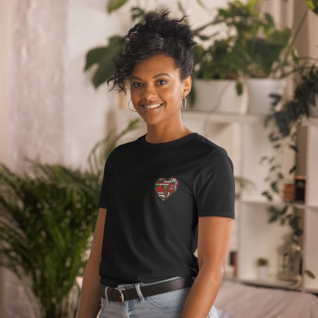 T-shirt unisexo Love Palestine 2