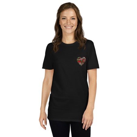 T-shirt unisexo Love Palestine 2