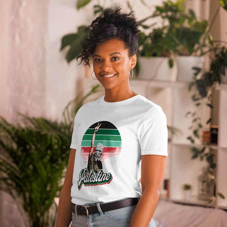 T-Shirt Unissexo "Palestine Resistance