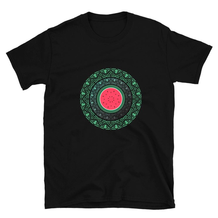 T-shirt unisexo Melancia Palestina