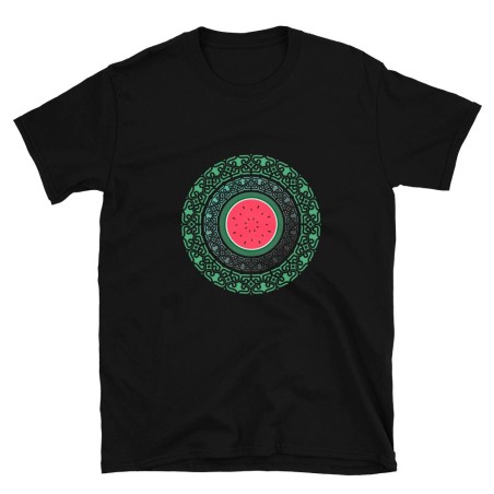T-shirt unisexo Melancia Palestina