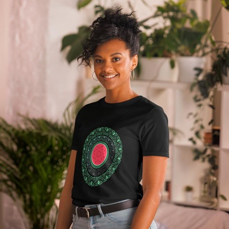 T-shirt unisexo Melancia Palestina