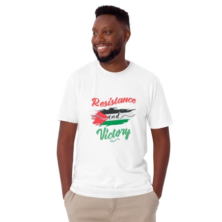 T-shirt unisexo Resistence&Victory
