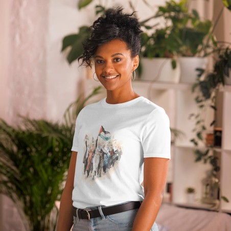 T-shirt de mulher palestiniana