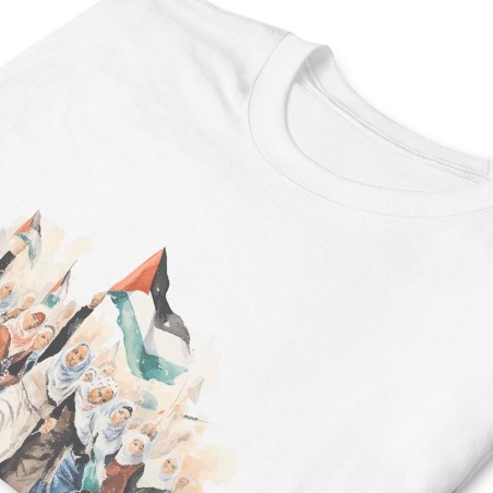 T-shirt de mulher palestiniana