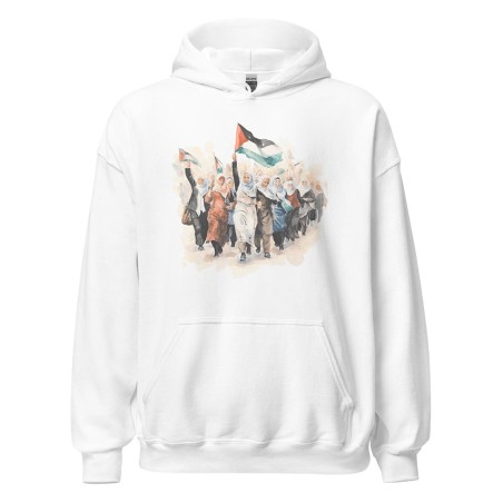 Sweatshirt with Palestinian women