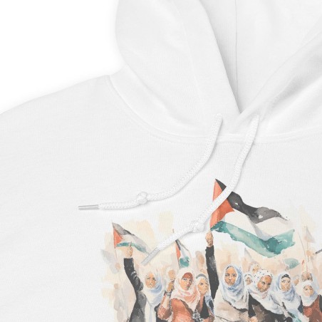 Sweatshirt with Palestinian women
